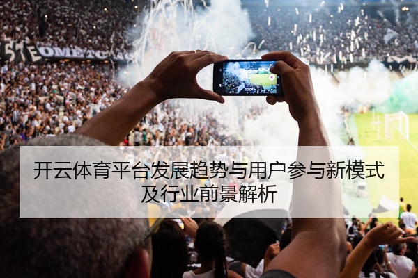 开云体育平台发展趋势与用户参与新模式及行业前景解析
